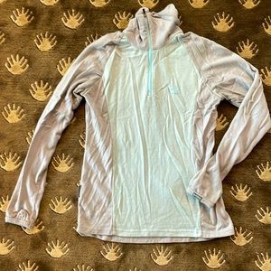 100% Merino Icebreaker Quarter Zip Shirt with Thumbholes